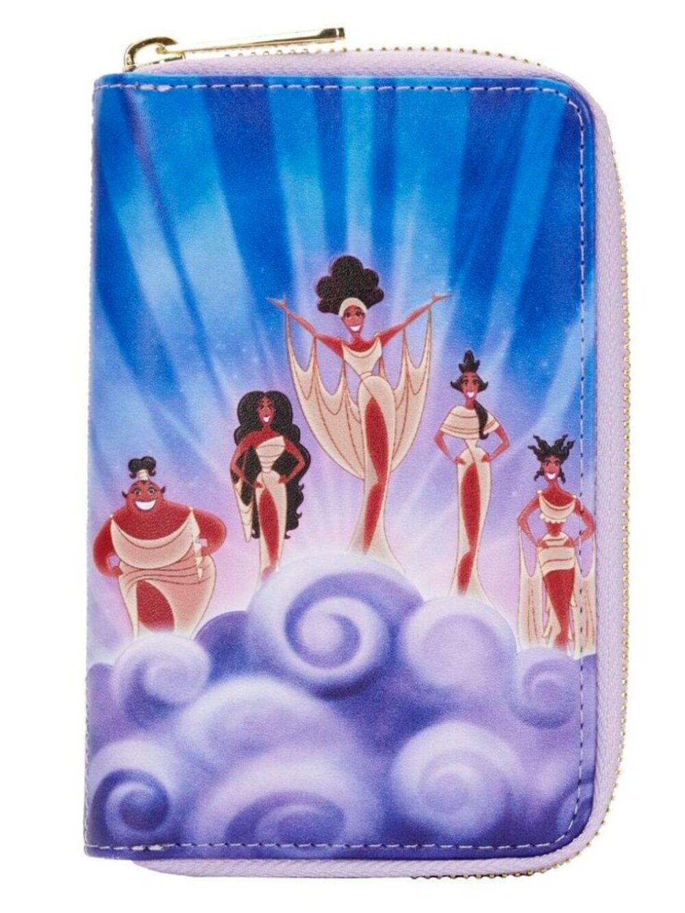 Loungefly Disney Hercules Muses Clouds Zip Around Wallet